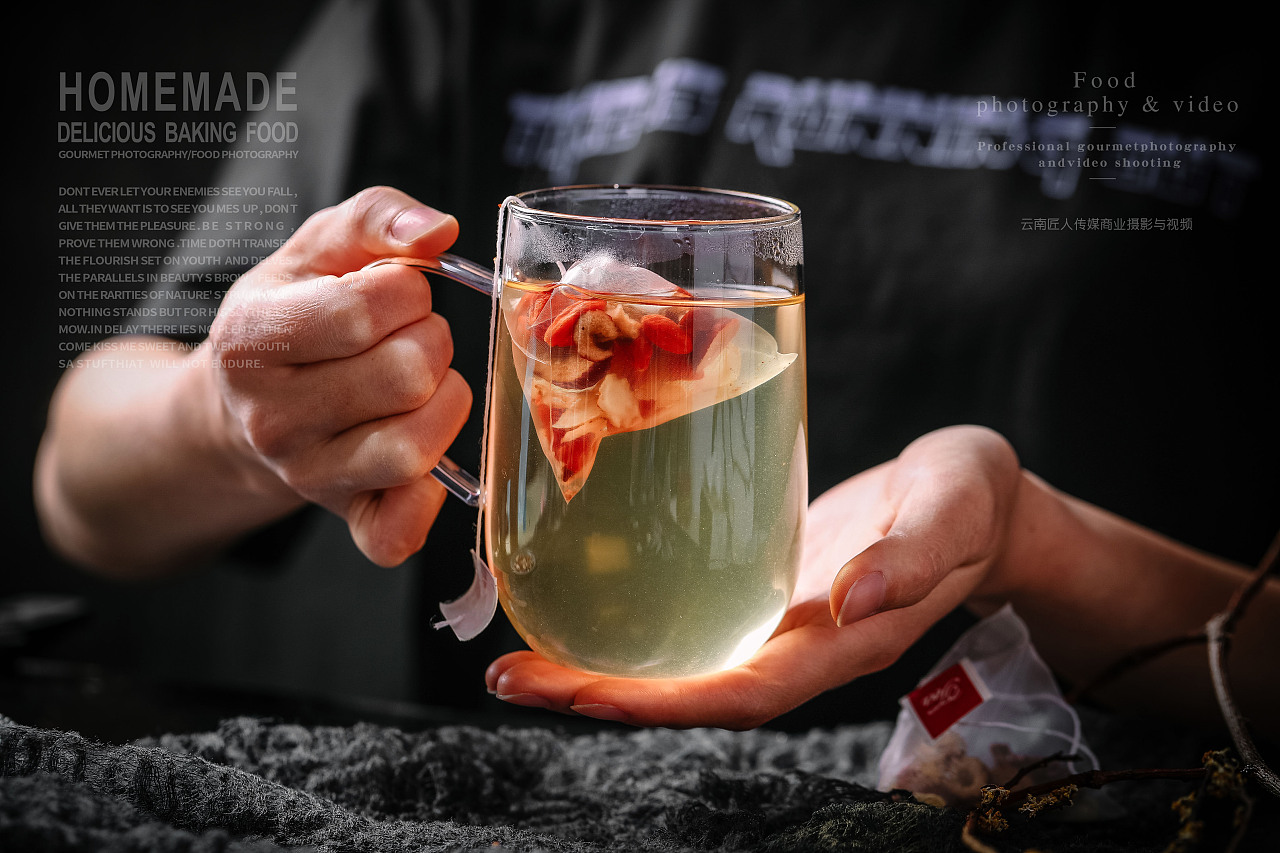 花茶的魅力 產品攝影的藝術與技巧